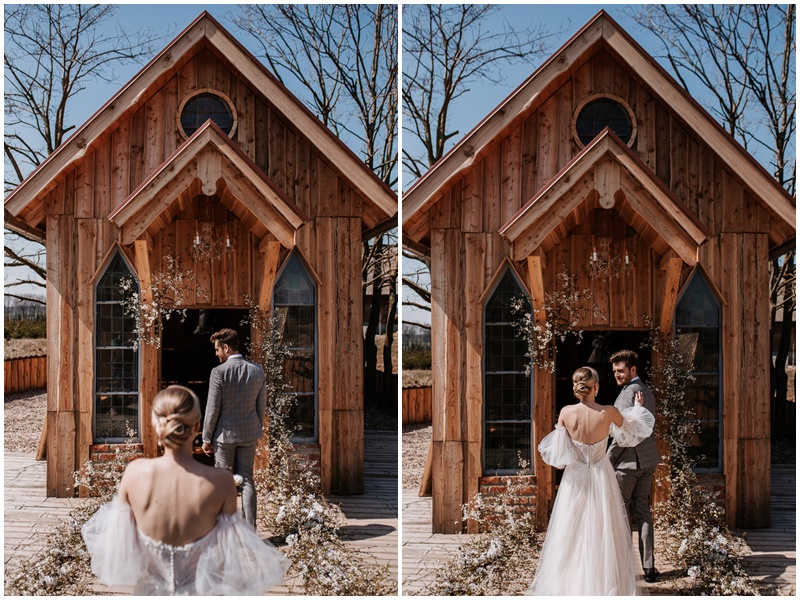 ślub w drewnianym kościółku, skansen bicz