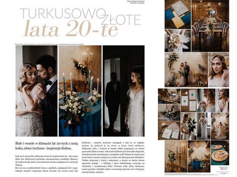 Panna Młoda magazyn ślubny kwartalnik ślubny ślub wesele inspiracje porady lato 2020 