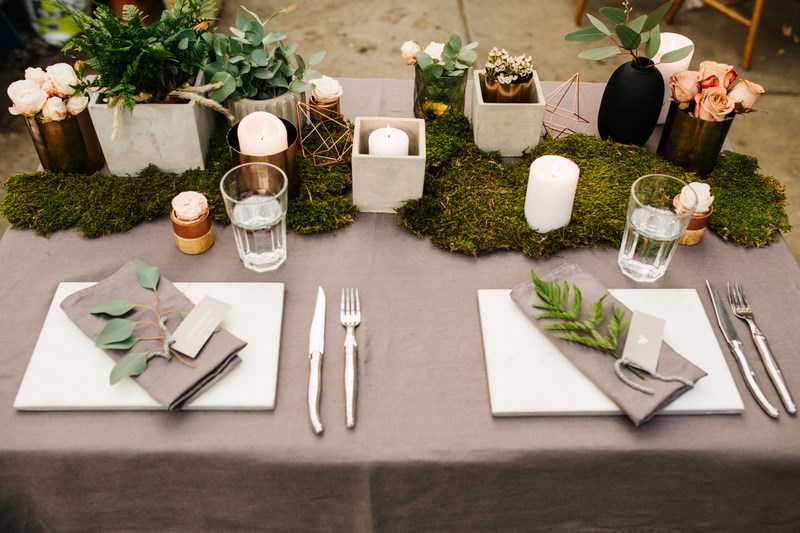 dekoracje ślubne, aranżacja stołu na ślub