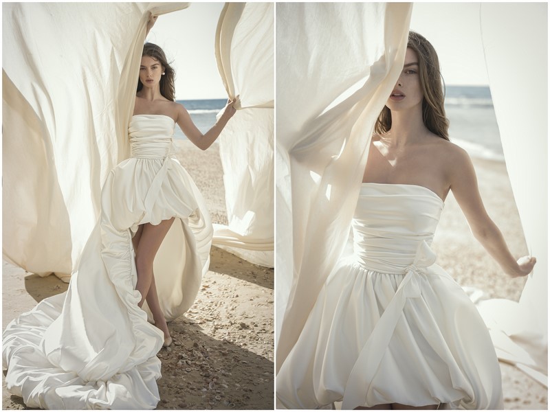 suknie ślubne Alon Livne White kolekcja 2002 Athena wedding dress inspiracje trendy ślubne 2020