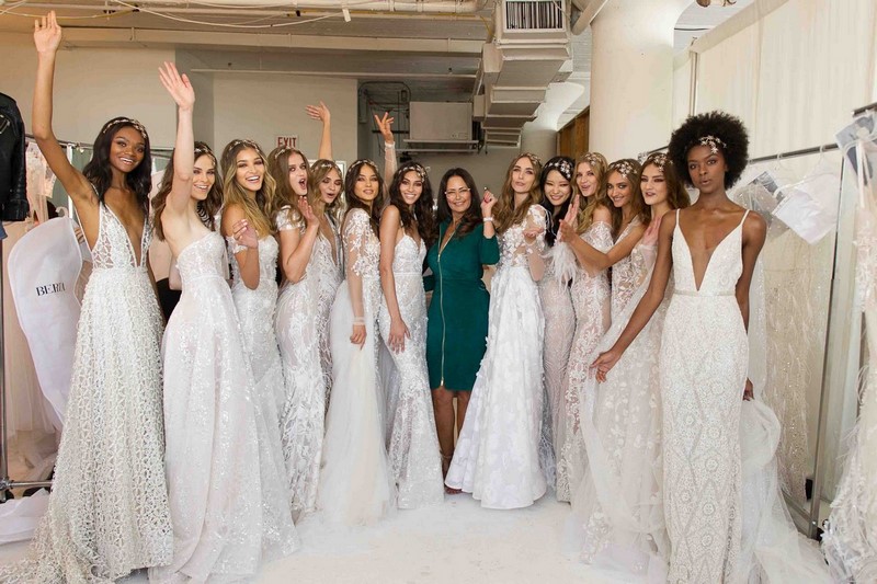 BERTA bridal suknie ślubne pokaz sukni ślubnych BERTA New York Bridal Fashion Week 2018 suknia ślubna ślub wesele