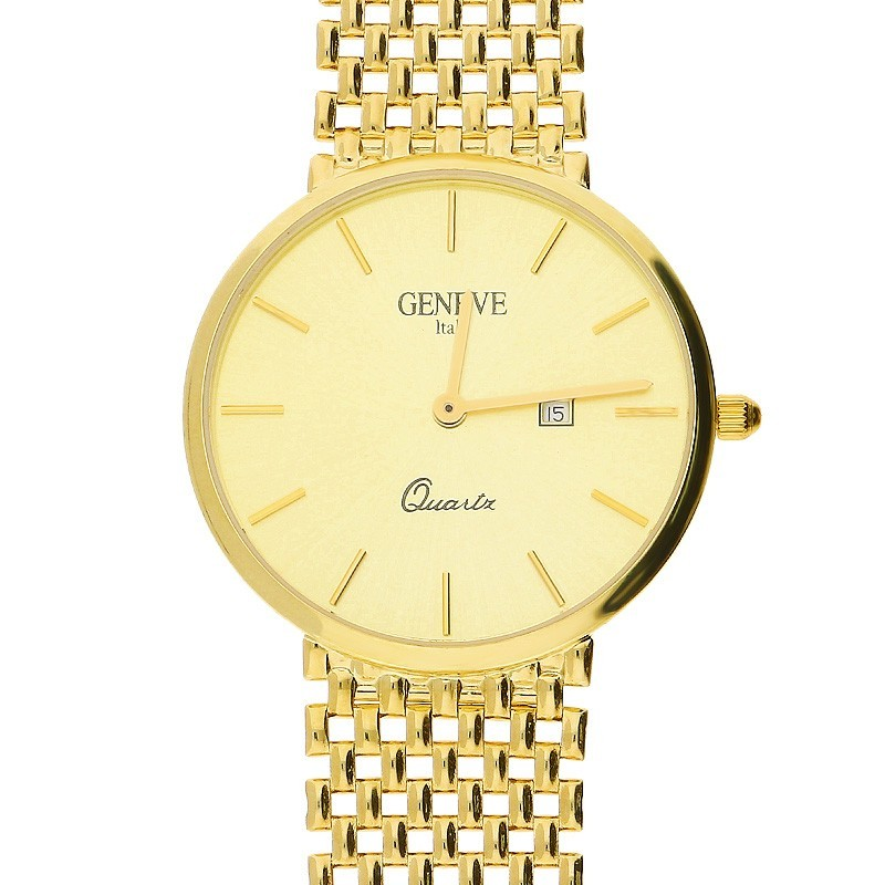 zegarek złoty damski unisex zegarek dla kobiety elegancki złoty zegarek dla kobiety Jubiler Sezam