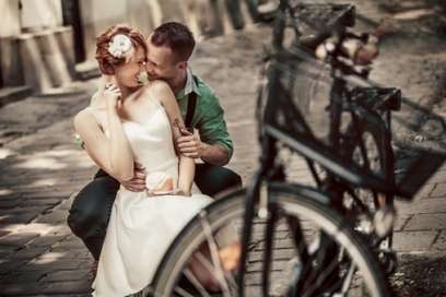 Rower jako motyw przewodni ślubu i wesela