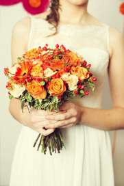 Pomarańczowy jako kolor przewodni na ślub i wesele