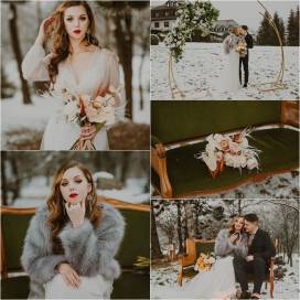Zimowa opowieść przy ognisku - pokochaj ślub i wesele zimą