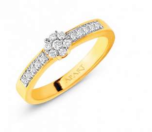 Dla romantycznych dusz - pierścionek zaręczynowy